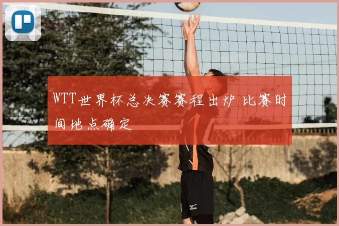 WTT世界杯总决赛赛程出炉 比赛时间地点确定