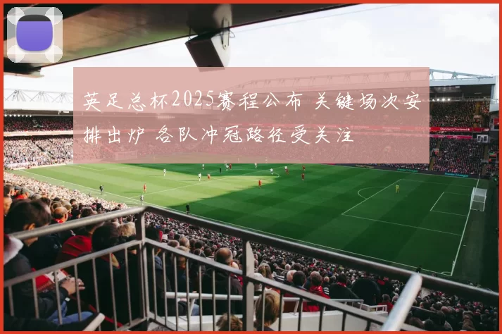 英足总杯2025赛程公布 关键场次安排出炉 各队冲冠路径受关注