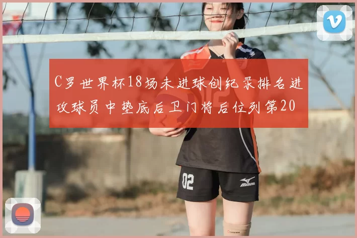 C罗世界杯18场未进球创纪录排名进攻球员中垫底后卫门将后位列第20