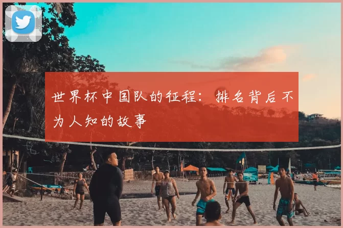 世界杯中国队的征程：排名背后不为人知的故事
